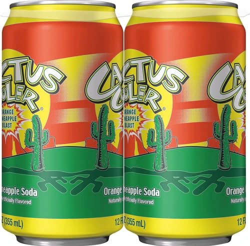 Cactus Cooler six-pack angle view